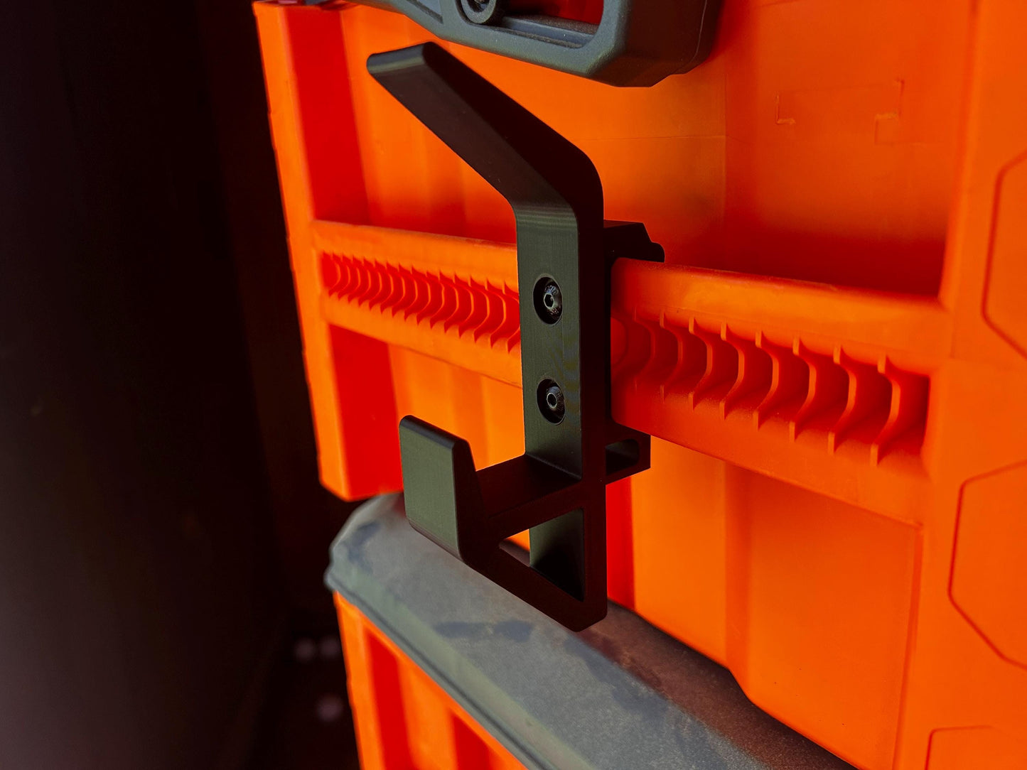 Klein MODbox Utility Hook Hanger Accessory Side Rail Mounted for Cords, Tubes, and More!