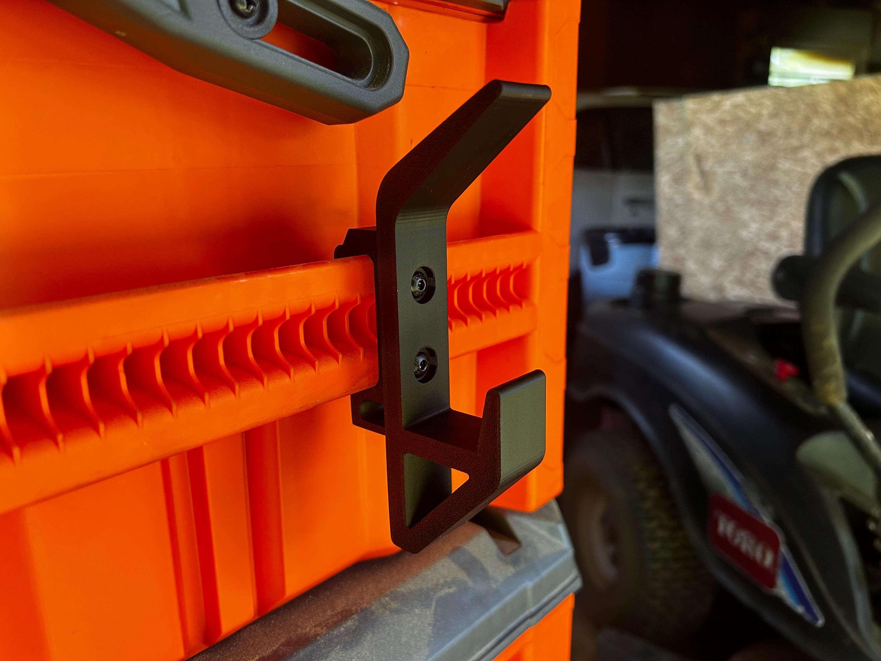 Klein MODbox Utility Hook Hanger Accessory Side Rail Mounted for Cords, Tubes, and More!