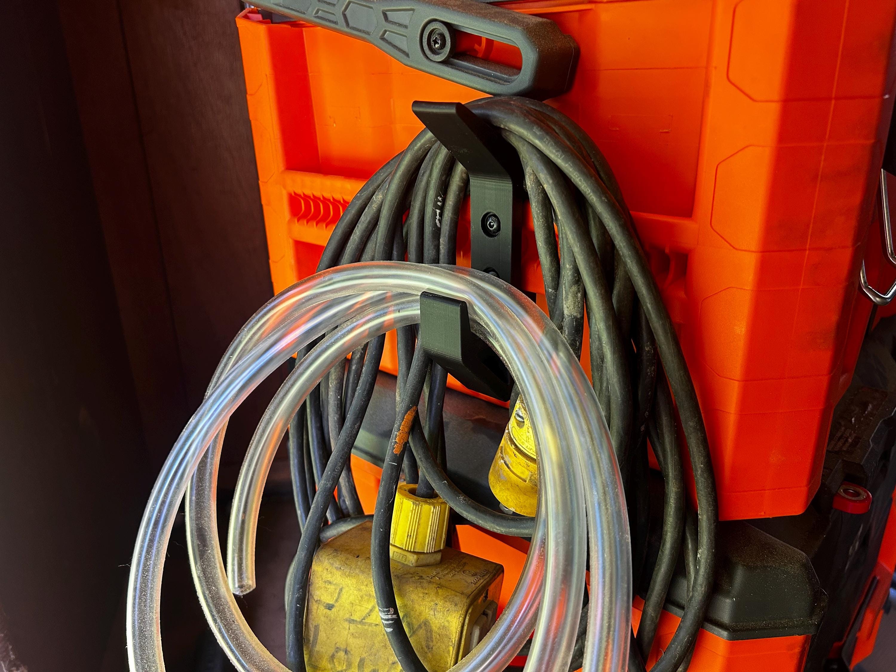 Klein MODbox Utility Hook Hanger Accessory Side Rail Mounted for Cords, Tubes, and More!