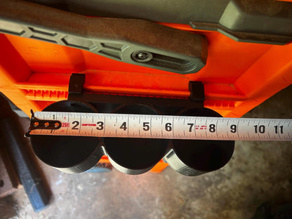 Klein MODbox Spray Can Holder: Rail Mount Storage, Holds 3 Cans