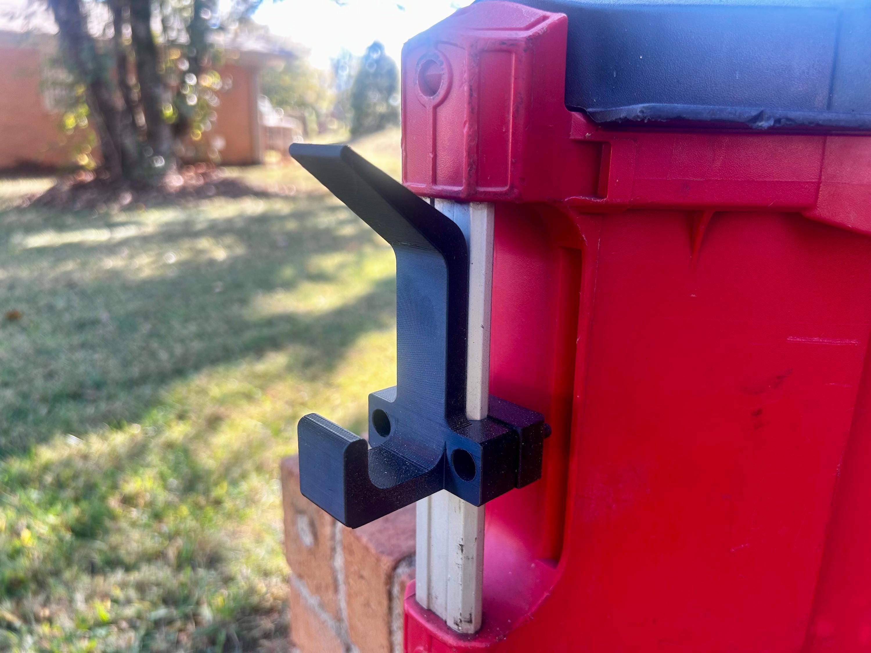 Milwaukee PACKOUT Rail Mounted Utility Hook Hanger for Wire, Tubes, & Tools