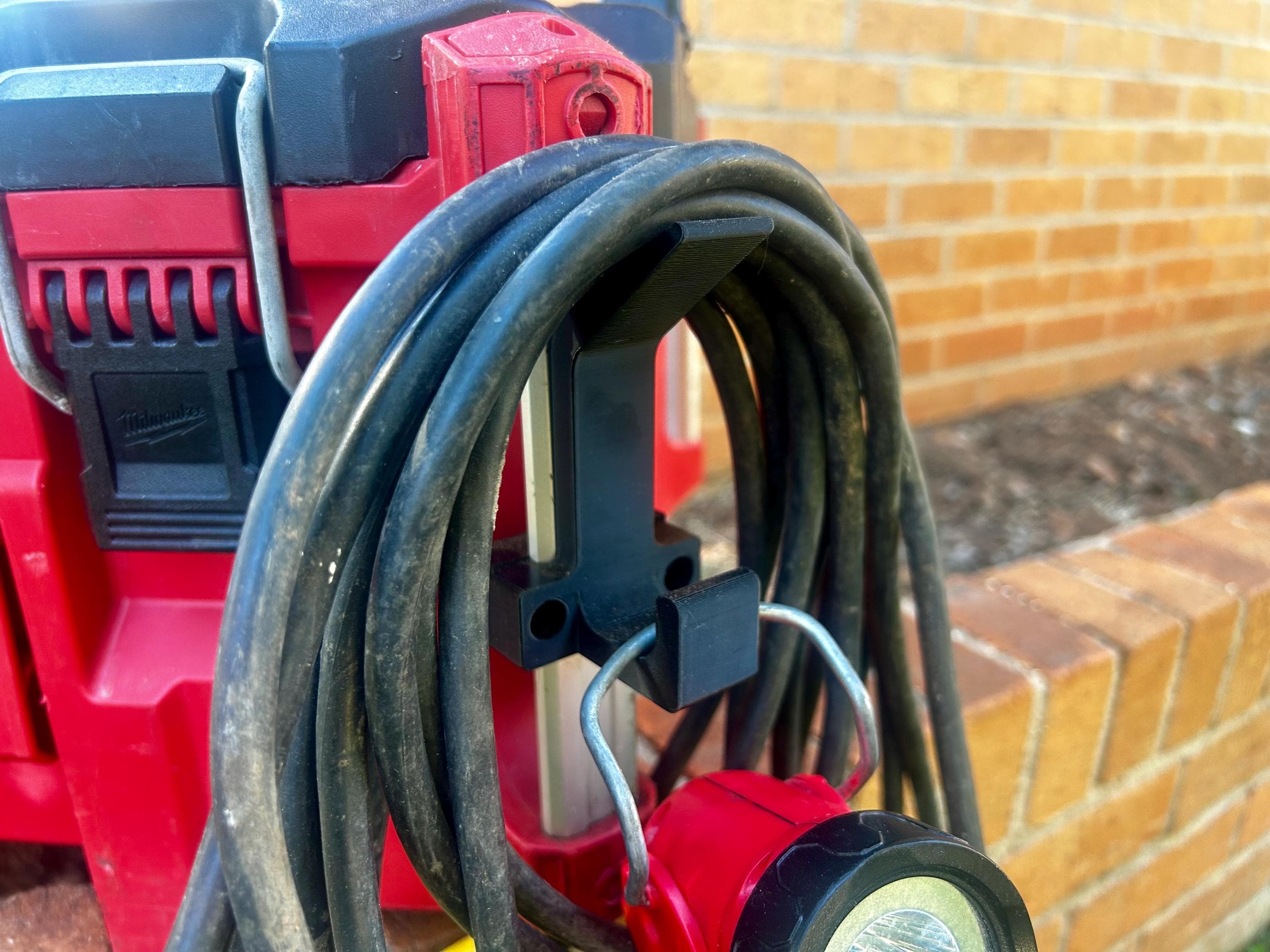 Milwaukee PACKOUT Rail Mounted Utility Hook Hanger for Wire, Tubes, & Tools