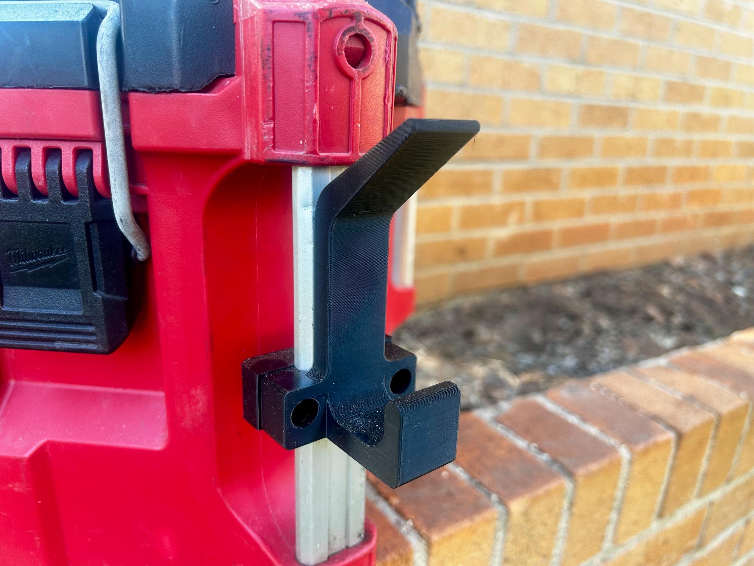 Milwaukee PACKOUT Rail Mounted Utility Hook Hanger for Wire, Tubes, & Tools