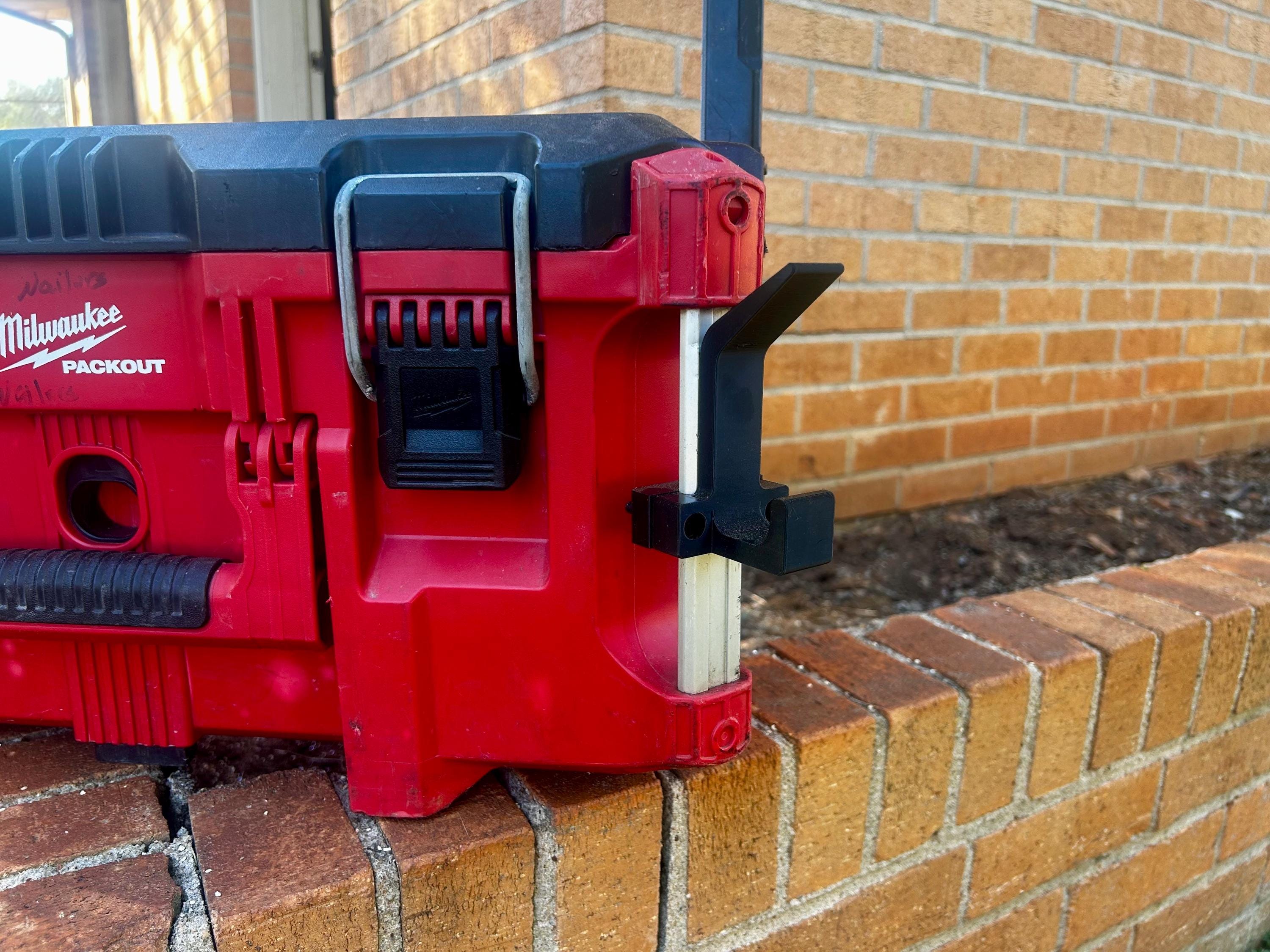 Milwaukee PACKOUT Rail Mounted Utility Hook Hanger for Wire, Tubes, & Tools