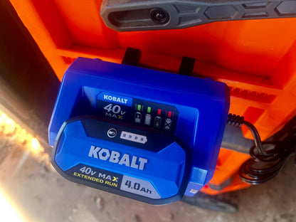 Kobalt 40V Battery Charger Side Rail Mount for Klein MODbox (For KRC 840-03)