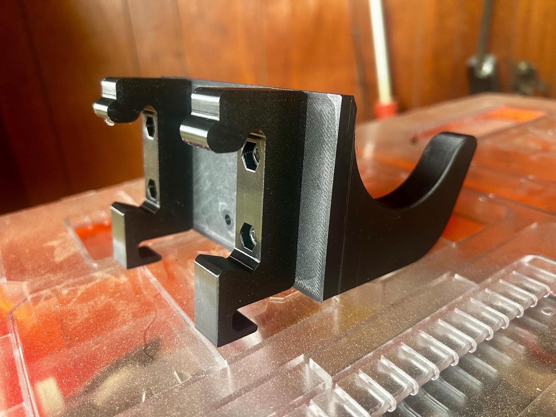 Klein MODbox Accessories - Drill & Impact Driver Side Rail Holder Mount