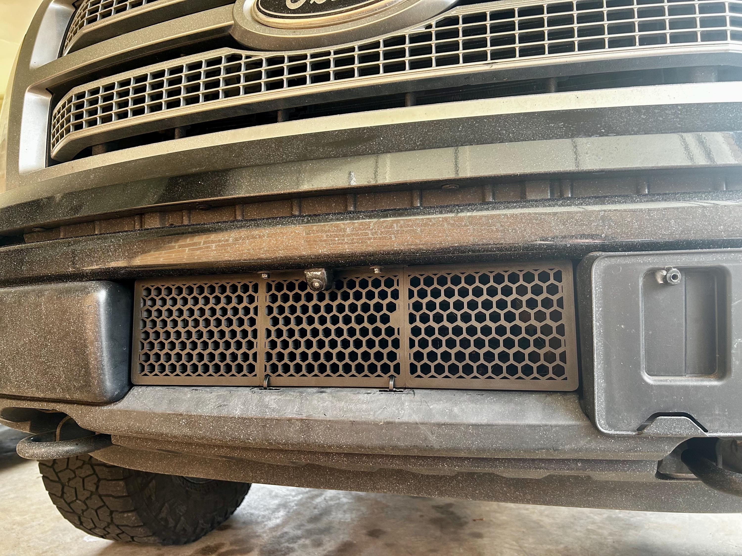 2009-2014 Ford F-150 Lower Bumper Grille / Mesh Raptor Style Insert