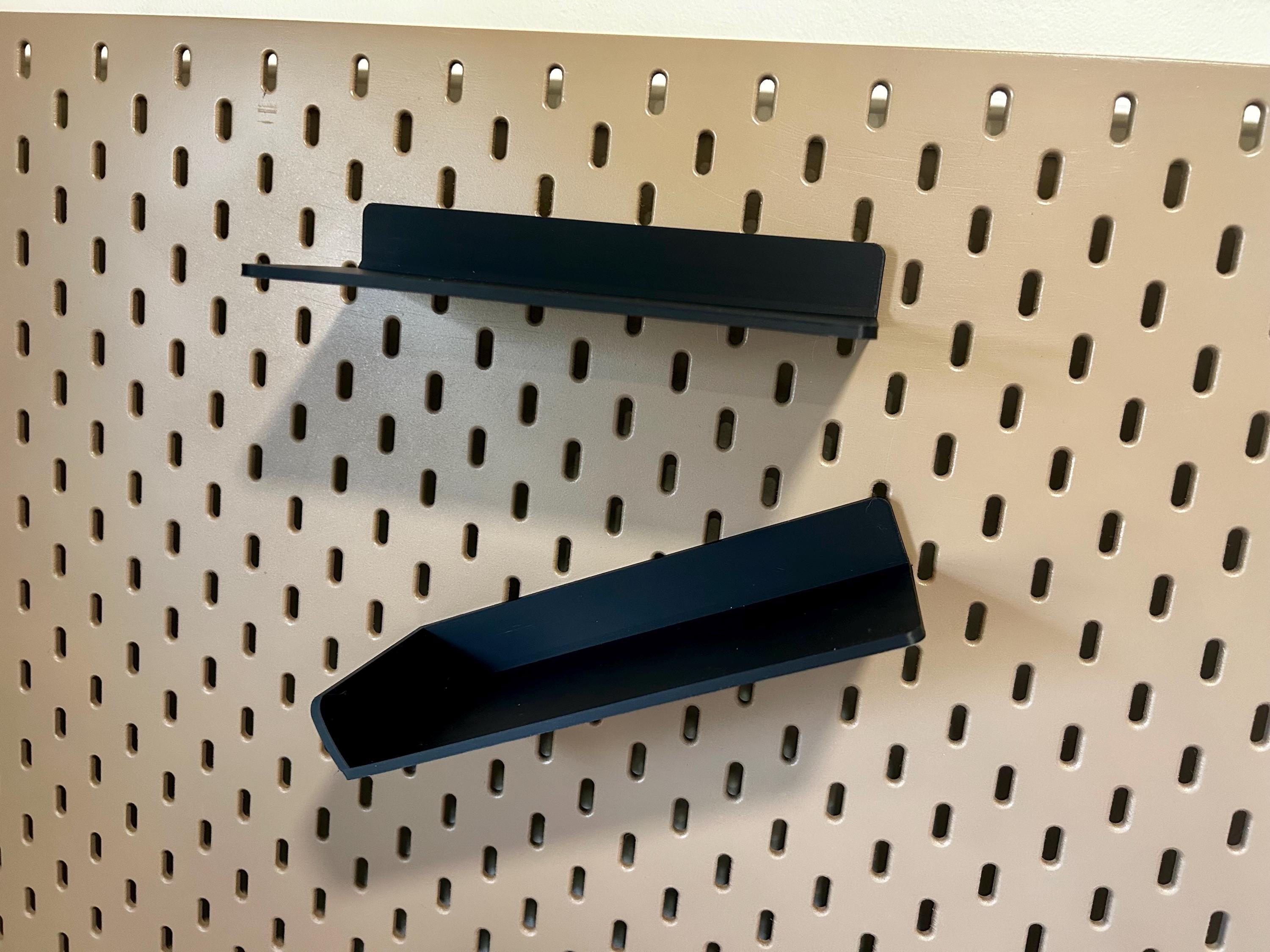 Ikea Skadis Pegboard Shoe Display Mounts for Collector Office/Room Decor