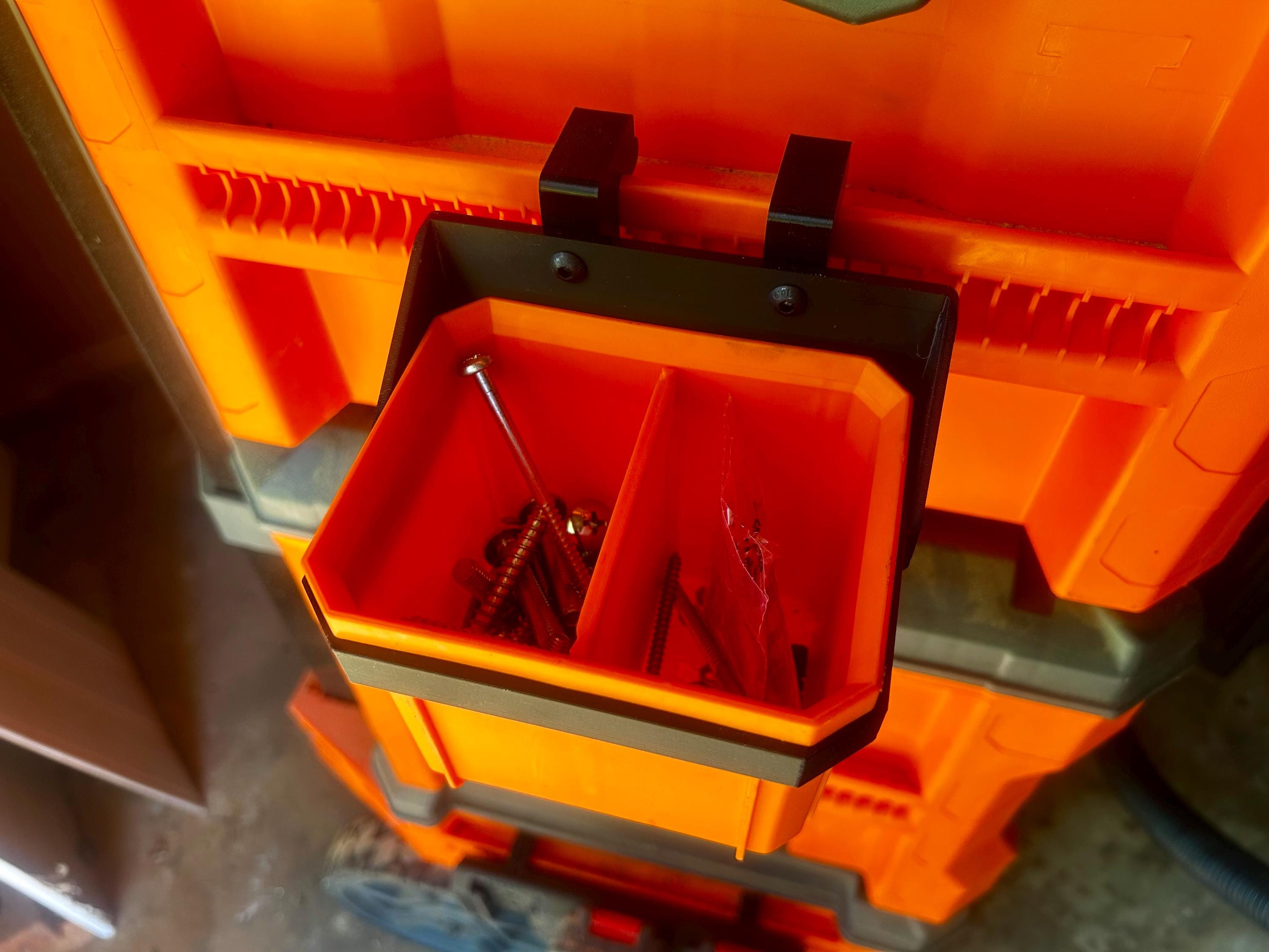 Klein MODbox Component Bin Side Rail Storage Mount