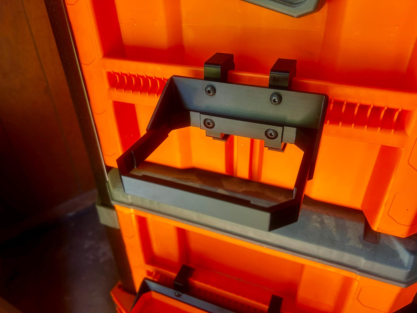 Klein MODbox Component Bin Side Rail Storage Mount