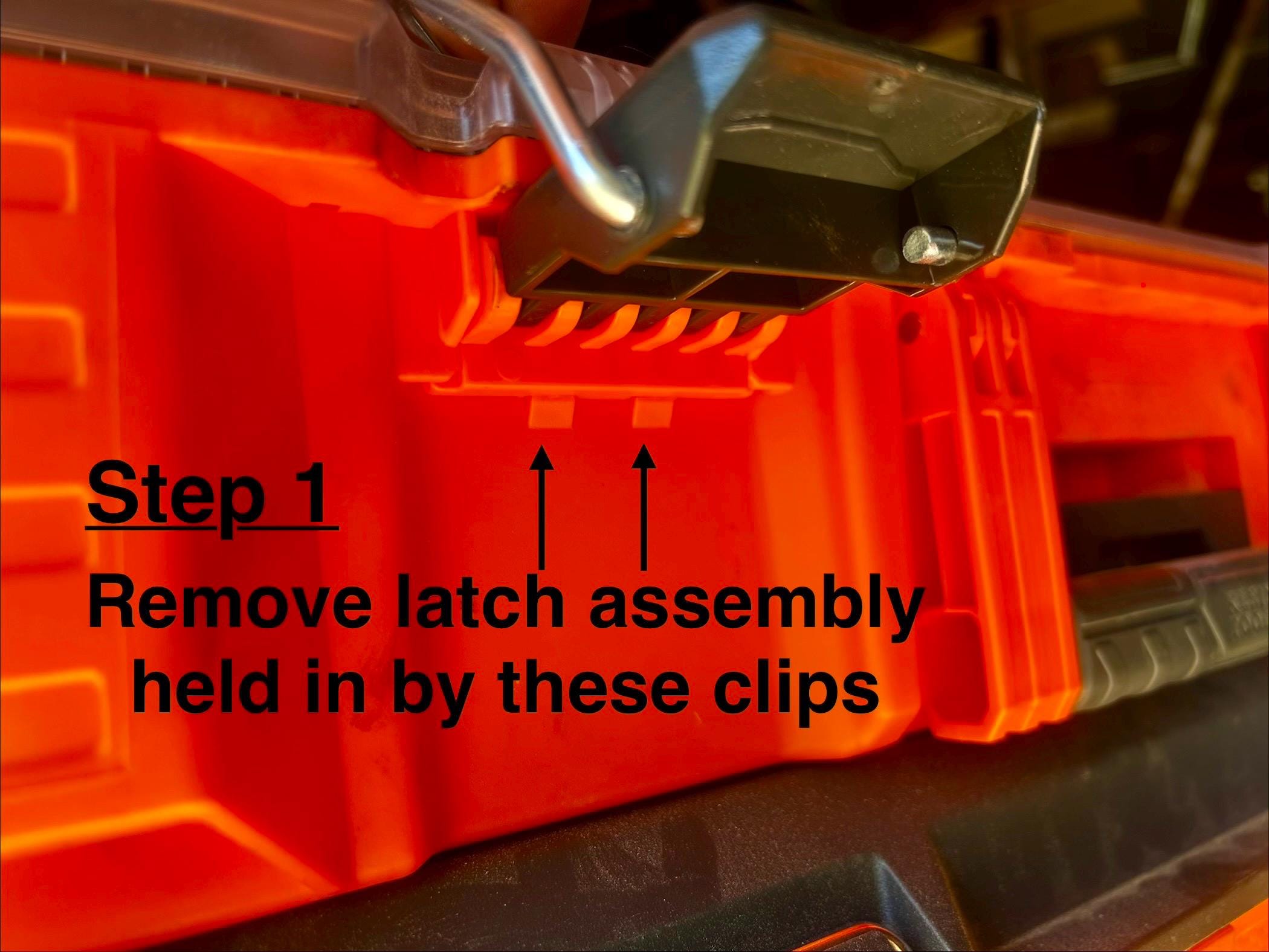 Klein MODbox Custom Latch Replacement (2 Pack) Set Large 5 Prong