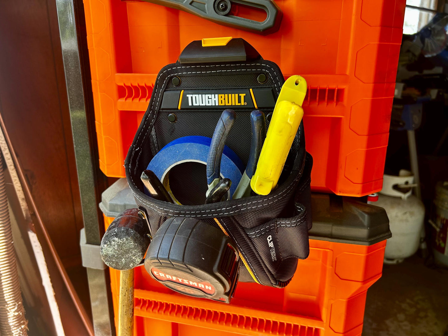 Klein MODbox ToughBuilt ClipTech Tool Pouch Rail Mount Accessory