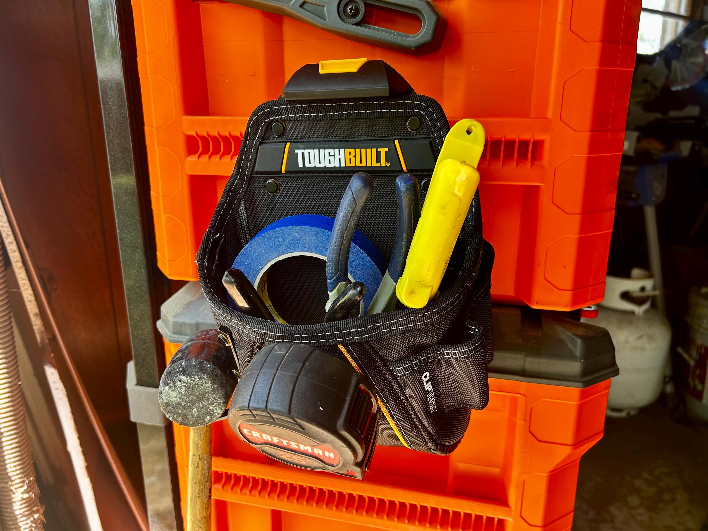 Klein MODbox ToughBuilt ClipTech Tool Pouch Rail Mount Accessory