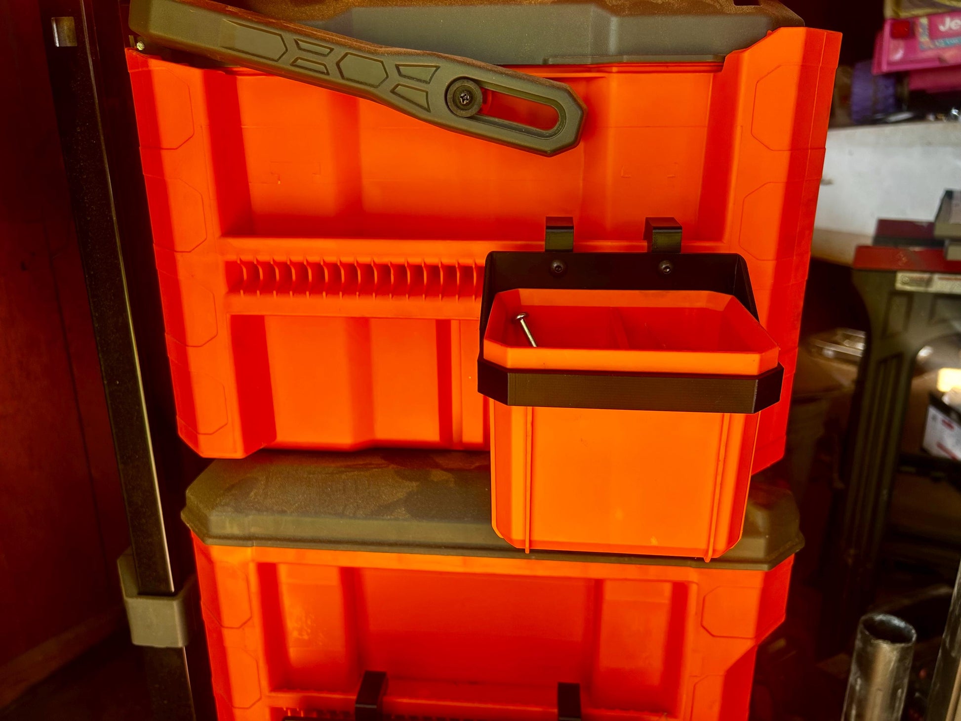Klein MODbox Component Bin Side Rail Storage Mount
