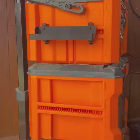 Klein MODbox Long Tool Holder for Levels, Saw Tracks & Guides, Paint Roller Extensions, Etc