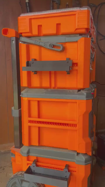 Klein MODbox Long Tool Holder for Levels, Saw Tracks & Guides, Paint Roller Extensions, Etc