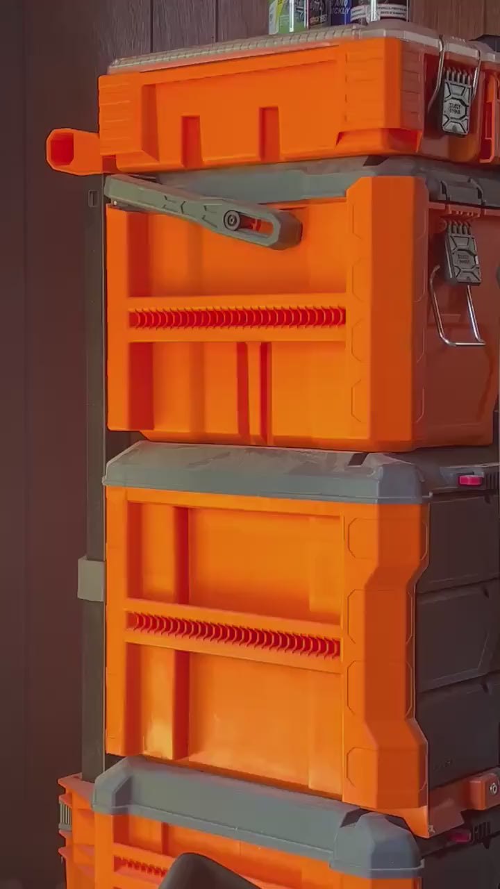 Klein MODbox Spray Can Holder: Rail Mount Storage, Holds 3 Cans