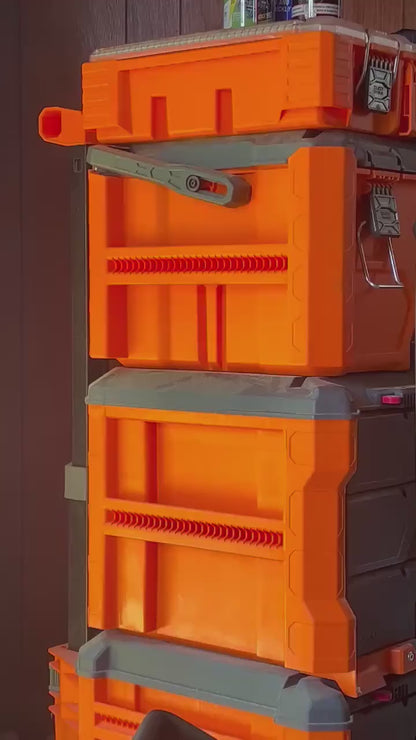 Klein MODbox Spray Can Holder: Rail Mount Storage, Holds 3 Cans