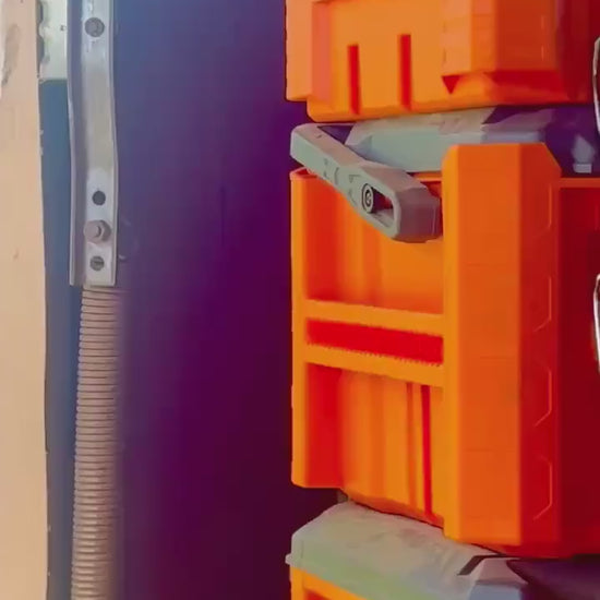 Klein MODbox Accessories - Side Rail Storage Bin for Tools & Supplies
